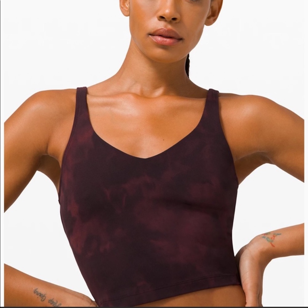Lululemon Align Tank Diamond Dye Cassis
